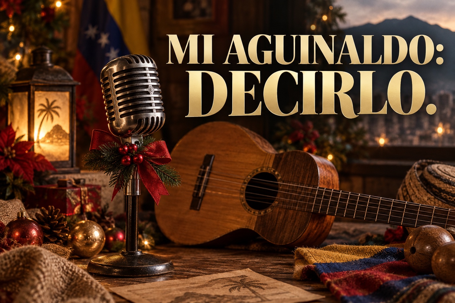 Mi aguinaldo: decirlo