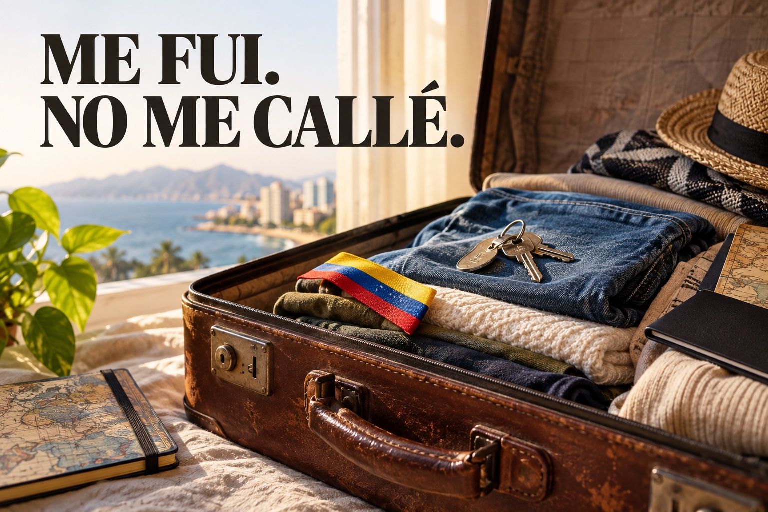 I left, not my voice